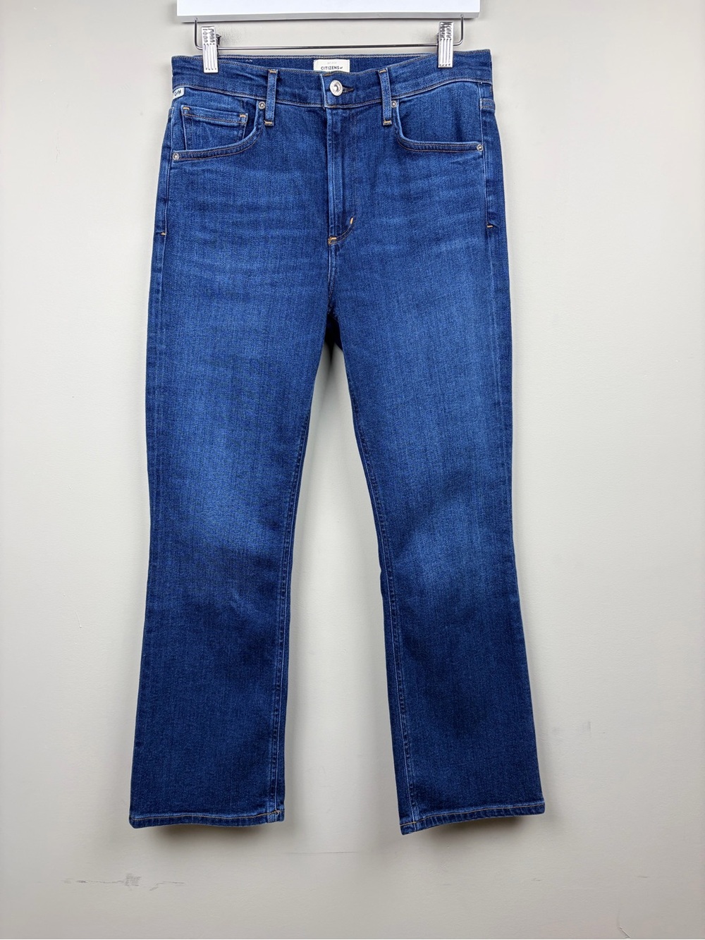 Citizens of Humanity Isola Crop Bootcut Jeans Women’s 28 Blue Stretch‎ Denim